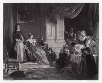1849 Charles Robert Leslie Sancho Panza in the Apartment of the Duchess / The Adventures of Don