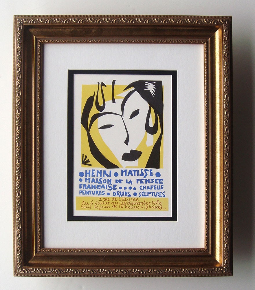 Henri Maison de la Pensee, France 1959 lithograph (1 of 2)