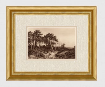 Benjamin Williams Leader Evening's Last Gleam 1899 print