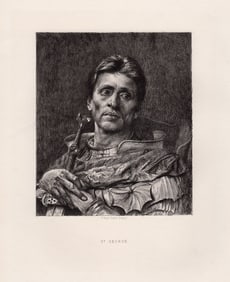 Edward John Gregory St. George etching signed