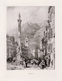 Clarkson Frederick Stanfield 1891 Print Signed