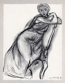 Henri Matisse Femme Assise 1930's Print