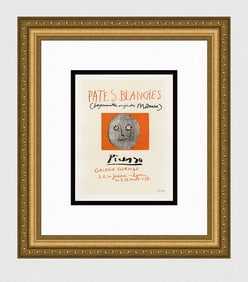 Pablo Picasso Pates Blanches lithograph signed