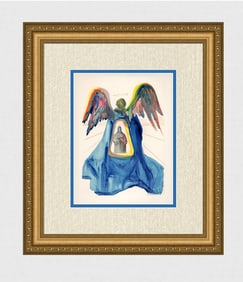 1960 Salvador Dali Purified Authentic Woodcut