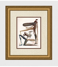 1960 Salvador Dali Prodigality Authentic Woodcut