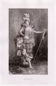 Georges Clairin Froufrou (Frou Frou) 1887 print