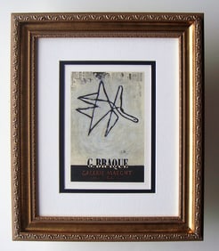 Georges Braque 1959 lithograph G. Braque signed