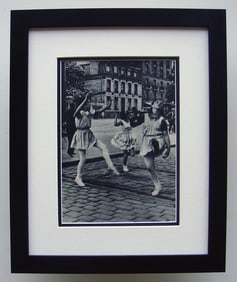 Claude Simon Street Scene 1930's photogravure