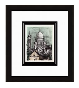 Bernard Buffet Le Sacre Coeur 1967 lithograph