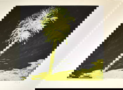 Peter Alexander Original Lithograph Signed and Numbered Ltd. Ed. 50: Peter Alexander (American, 1939 - 2020). Title: Brooks. Limited edition color lithograph on Guarro Paper. Hand signed lower right, numbered from an edition of 50 lower left (50 + 10 H.C.). Year: 2008.