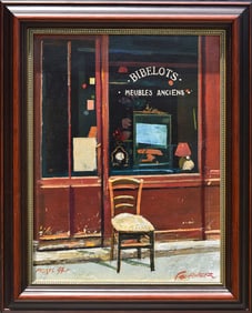 Christian Fournier Original Painting Bibelots 11 x 14 inches