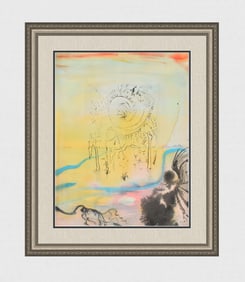 Salvador Dali Moses Monotheism Etching/Lithograph Signed Limited