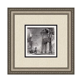 1878 Sir Lawrence Alma Tadema Sculpture in Ancient Rome engraving signed