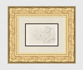 Gustav Klimt 1907 Collotype At Night Ltd. Ed. 450