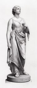 John Denton CRITTENDEN 1800s Engraving The Lady In Comus FRAMED