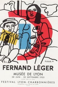 Fernand Leger Fernand Leger 1959 Lithograph Signed