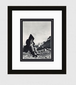 Herbert List Pastoral Scene, Acrocorinth Greece 1930's photogravure