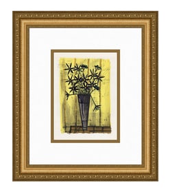 Bernard Buffet Bouquet of Flowers 1967 lithograph