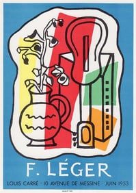 Fernand Leger 1959 lithograph
