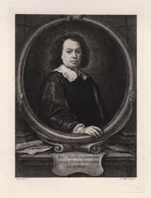 Bartolome Esteban Murillo Portrait of the Artist etching signed