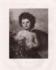 George Frederic Watts Ganymede 1892 Antique Print