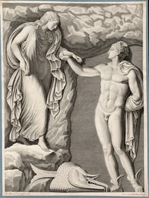 Giovanni Domenico Campiglia 1740 - 1768 Engraving Signed