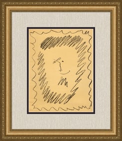 1956 Pablo Picasso Bacchanale Lithograph Framed Mourlot