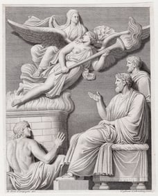 Giovanni Domenico Campiglia 1740 - 1768 Engraving Signed