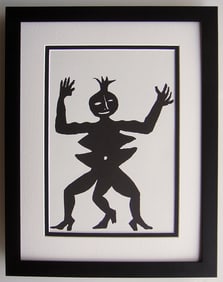 Alexander Calder Original Lithograph Framed 1975