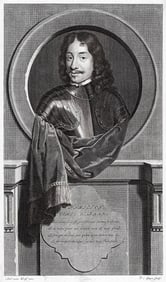 Adriaen van der Werff 1697 Engraving James Hamilton 3rd Earl of Arran Framed