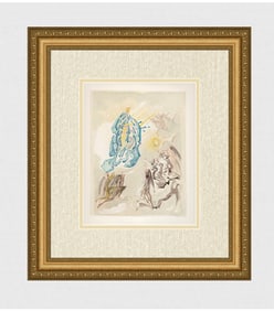 1960 Salvador Dali Sight Authentic Woodcut