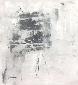 Gudrun Newman Wink Wink III Original Painting 14 x 16 inches