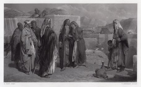 Henry Tidey The Woman of Samaria 1872 engraving