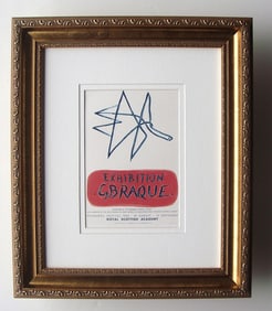 Georges Braque G. Braque Exhibition 1959 lithograph