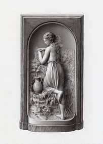 Robert Wallace Martin The Woodland Spring 1875 engraving