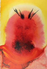 Dali 1967 Original Lithograph Moses Descends Sinai Framed