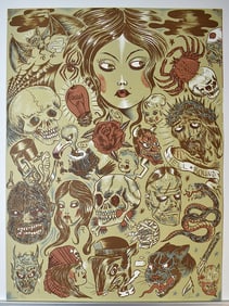 Dr. Lakra Original Color Lithograph Signed and Numbered