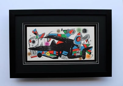 1975 Joan Escultor Denmark lithograph signed