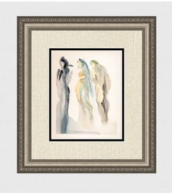 1960 Salvador Dali Venus Authentic Woodcut