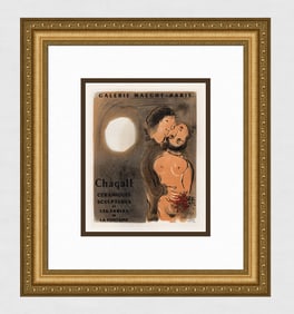 Marc 1959 lithograph Chagall Ceramiques Sculptures signed