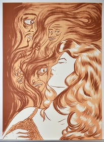 Dr. Lakra Original Color Lithograph Signed and Numbered Ltd. Ed. 50