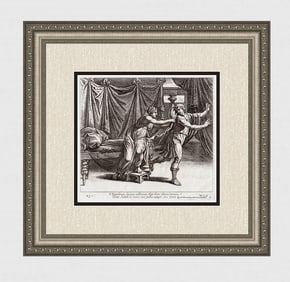 Raphael 1649 Engraving Vatican Joseph and the Pontiphar's wife