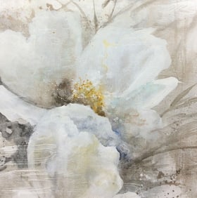 Rikki Drotar Mixed Media Painting Allegrato II 20 x 20 inches