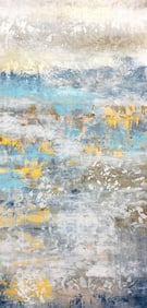 Alexys Henry Original Painting Upward Rays II 30 x 60 inches