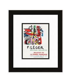 1959 Fernand Leger Ceuvres Recentes lithograph signed