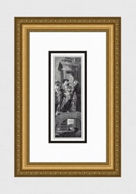 Sir Peter Paul Rubens The Visitation 1862 Engraving Signed