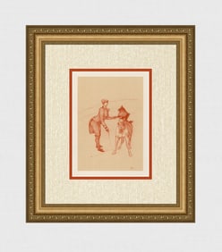Toulouse Lautrec Color Lithograph Circus Ltd ed