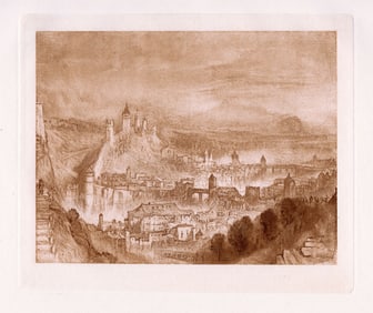 Joseph Mallord William Turner Lucerne 1885 engraving