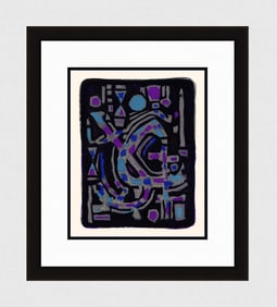 1958 Alfred Mannesier Les Cantiques Spirituels Lithograph Ecstasy