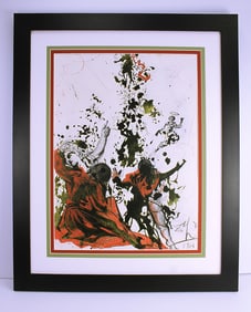 Dali The Transfiguration Framed 1967 Original Lithograph